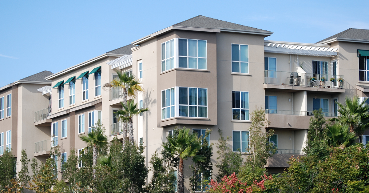 A condo community in California